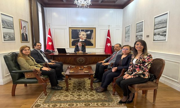  Çankaya Kaymakamı Sayın Avni ORAL’a hayırlı olsun ziyaretinde bulunduk.