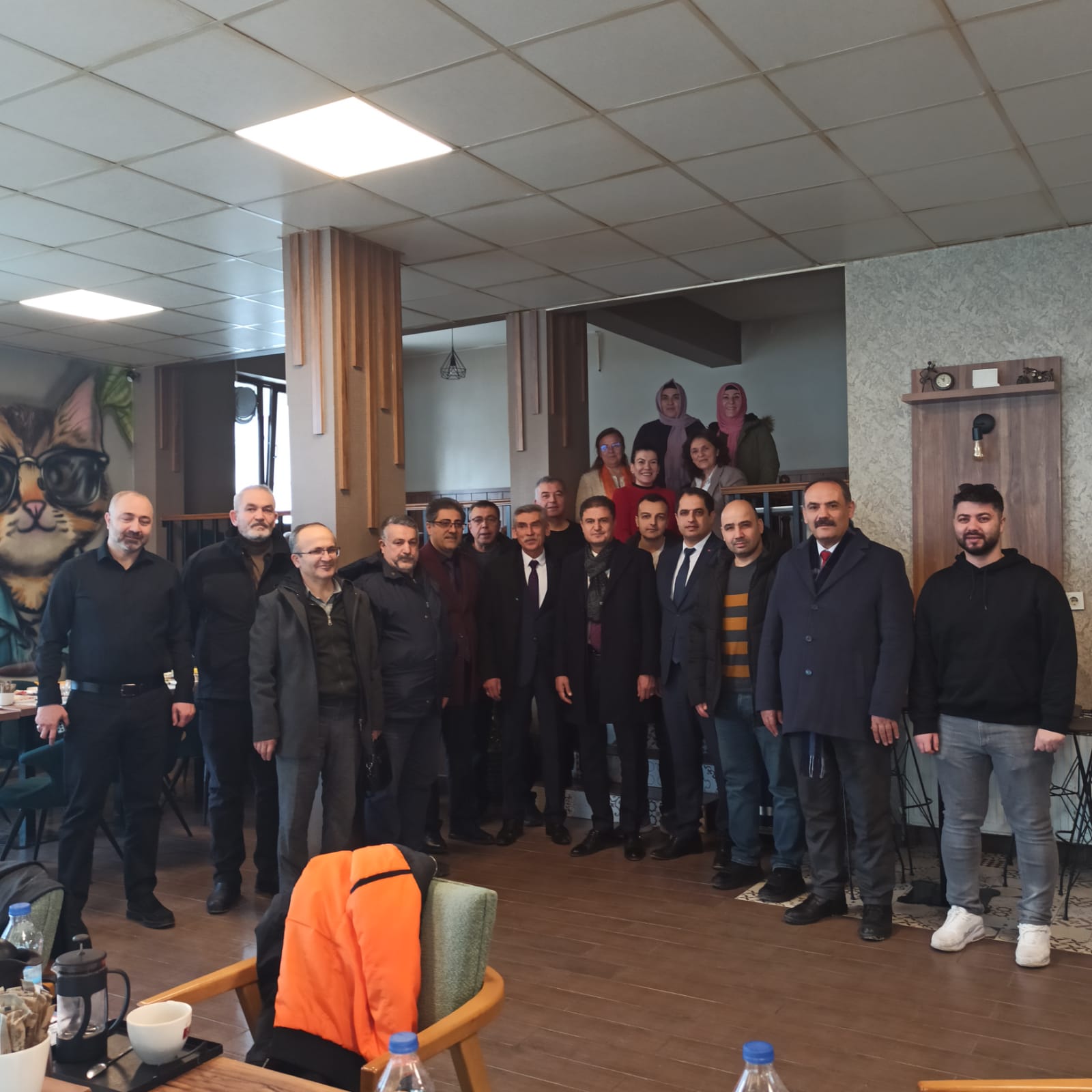 Genel Başkan yardımcımız Sayın Selahattin Dolgun'un katılımları ile Elmadağ temsilciliğimizin ev sahipliğinde bir araya geldik. 